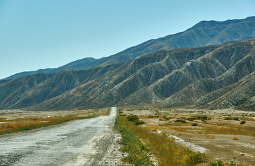 Fototapeta na wymiar Naryn river valley