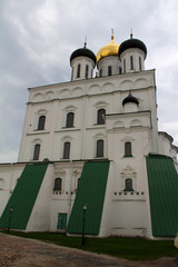 Vintage religion architecture in old european city