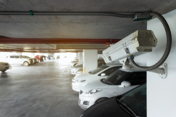 CCTV in car park