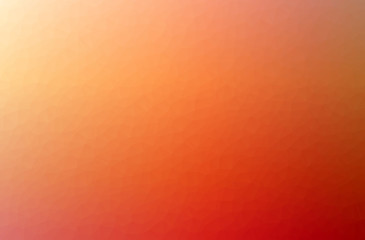Fototapeta premium Illustration of orange abstract polygon modern multicolor background.