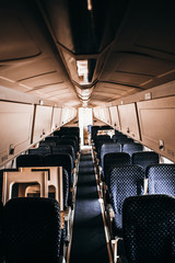 Inside an abandoned Airplane