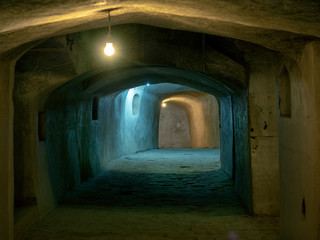 Underground galleries, Nain mosque, Iran - 223143867