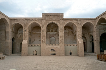 Nain Jameh mosque courtyard, Iran