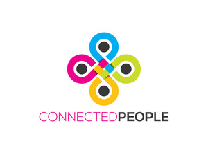 Fototapeta premium connected people