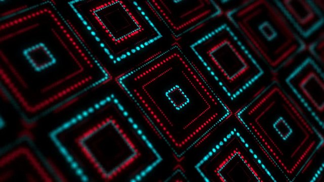 Advanced Abstract Geometric Animated Background