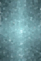Abstract illustration of Vertical wintergreen colorful Small Hexagon background, digitally generated.