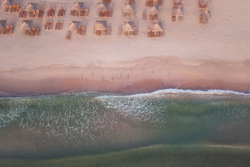 Aerial view of Black Sea, Romania