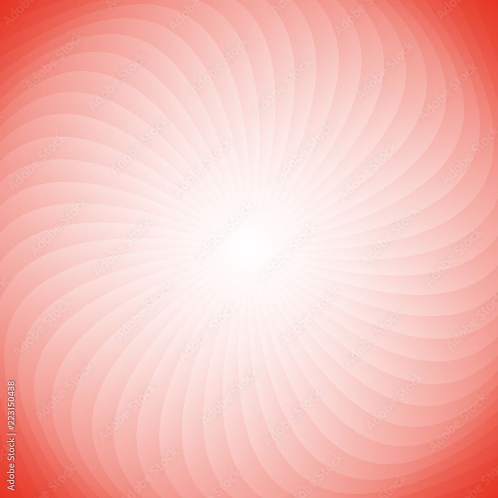 Poster abstract spiral ray background design - gradient vector graphic