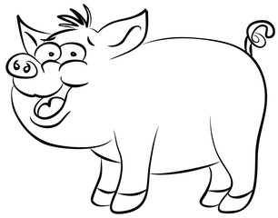 2019, animal, pigs, pig, symbol year, happy new year, new, new year 2019, art, symbol, pig vector, symbol of the year, calendar, calendars, background, card, cartoon, coloring, character,christmas