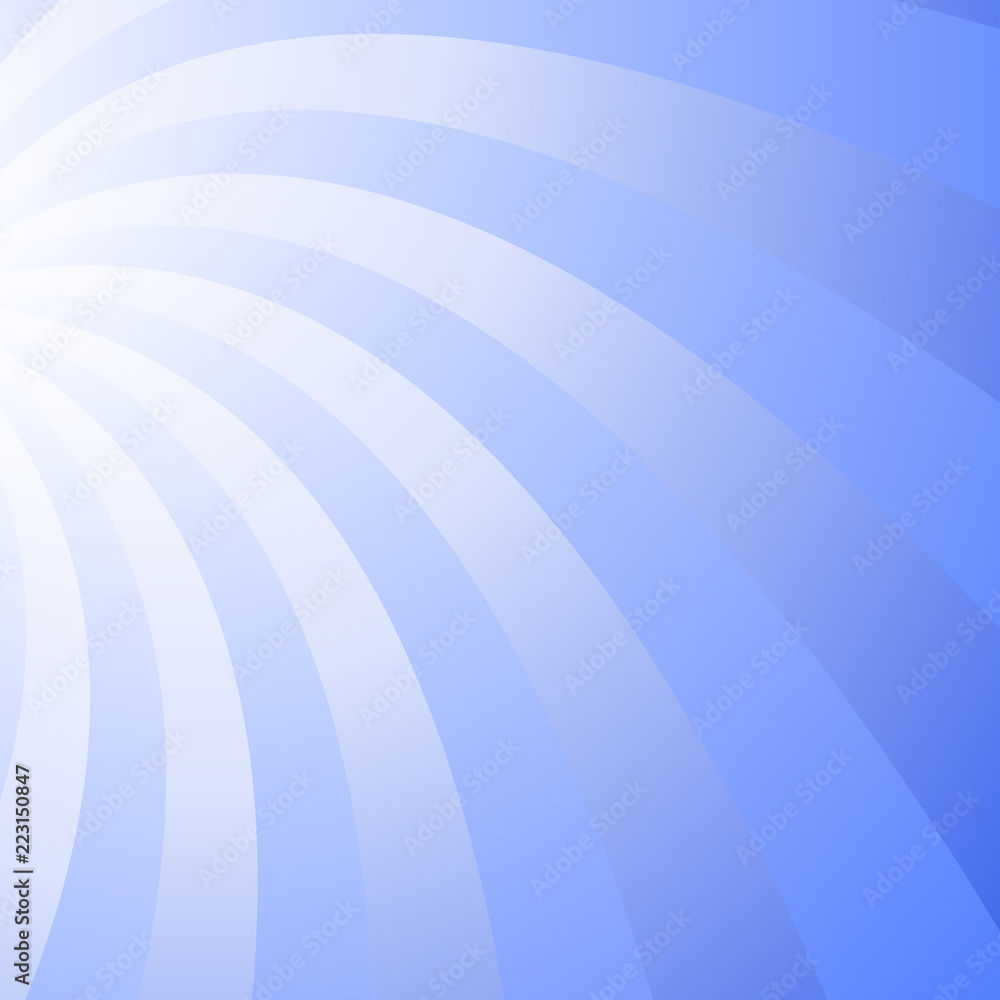 Poster blue abstract dynamic spiral pattern background - vector graphic