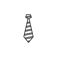 tie icon. Element of clothes icon for mobile concept and web apps. Thin line tie icon can be used for web and mobile