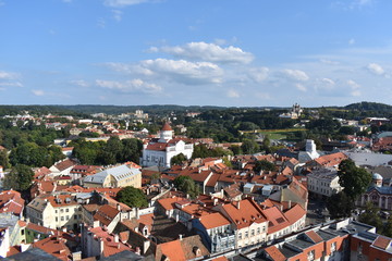 roof of the historical part of the city