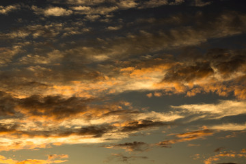 Fototapeta premium sunset over the sea