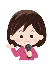 アナウンサー　女性