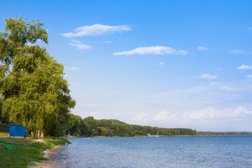 Naroch - largest lake in Belarus. Coastal zone of Naroch is the popular destination for rest. Belarus