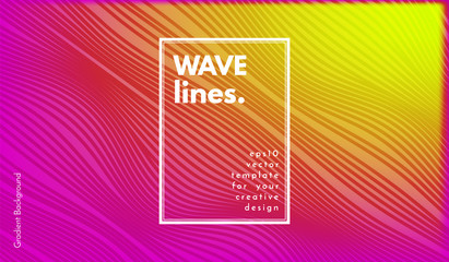 Abstract Wave Background.