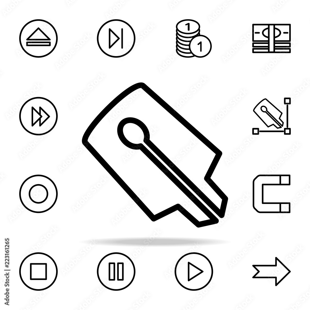 Poster ink pen pen icon. web icons universal set for web and mobile