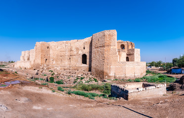 Harran Castle ruins in Harran,Sanliurfa