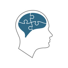 Head icon for mental health