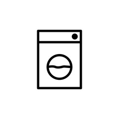 washing icon. Element of laundry icon for mobile concept and web apps. Thin line washing icon can be used for web and mobile