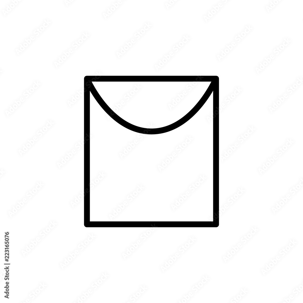 Poster hang icon. element of laundry icon for mobile concept and web apps. thin line hang icon can be used 