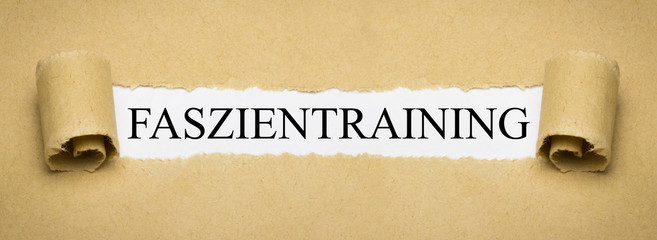 Faszientraining