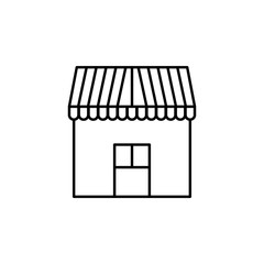 score. Element of online shopping icon for mobile concept and web apps. Thin line score can be used for web and mobile