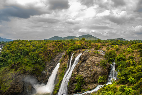 Shivanasamudra Falls in India