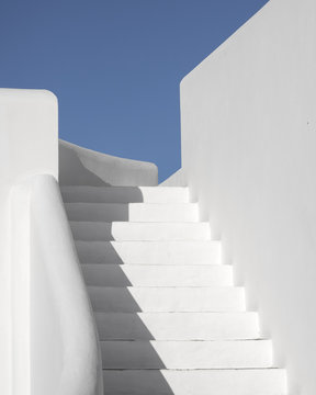 Cycladic Minimalism - White walls and star