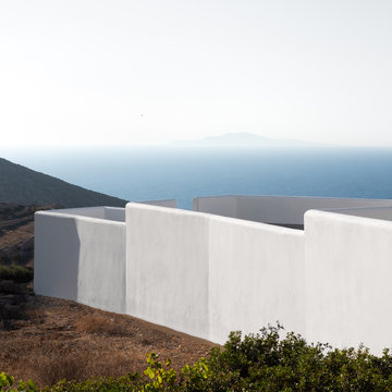Cycladic Minimalism and island landscape 