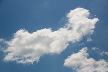 blue sky with cloud closeup.beautiful blue sky with clouds background.Dramatic sky with stormy clouds.