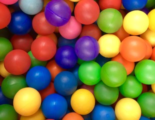 Colorful ball pool