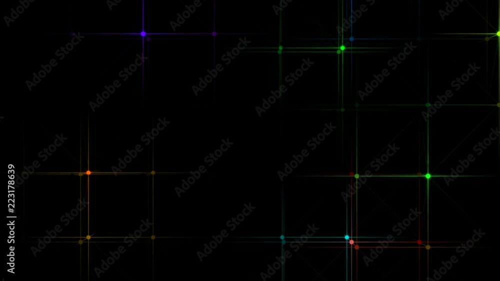Poster flashing network.3d rendered abstract plexus shapes. connection and web concept. digital, communicat
