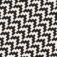 Vector seamless geometric pattern. Simple abstract lines lattice. Repeating elements stylish background