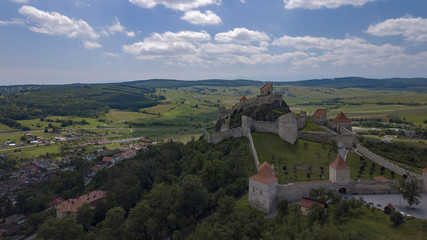 Fototapeta na wymiar Romania peasant castle Rupea