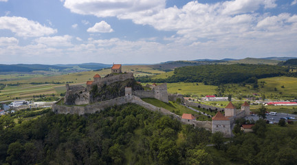 Fototapeta na wymiar Romania peasant castle Rupea