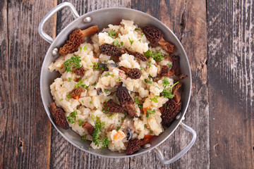 risotto with mushroom