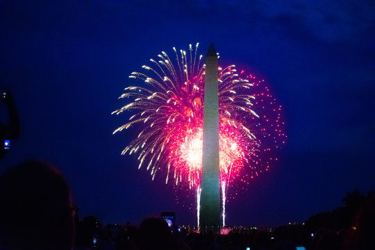 Washington Monument Fourth Of July Fireworks