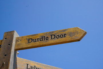Durdle Door, Dorset in UK, Jurassic Coast World Heritage Site