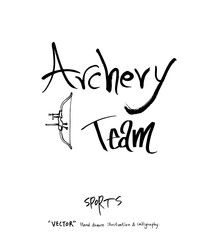 스포츠 포스터 / 손으로 그린 스포츠 그림