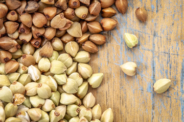 buckwheat groats and roasted kasha