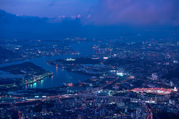 皿倉山展望台夜景