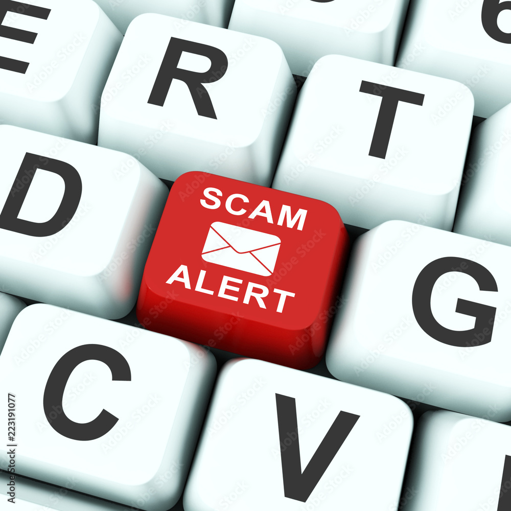 Poster malicious emails spam malware alert 3d rendering