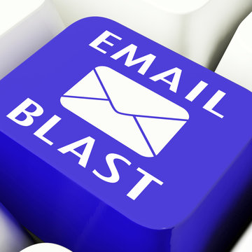 Email Blast Newsletter Promotion Delivering 3d Rendering