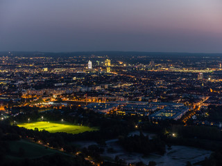 City shots in the night of Munich
