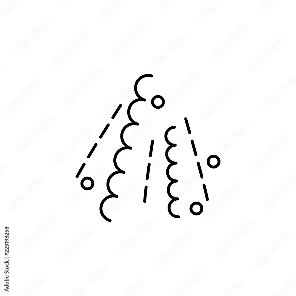 Poster confetti dusk style icon. Element of birthday party in dusk style icon for mobile concept and web apps. Thin line confetti icon can be used for web and mobile