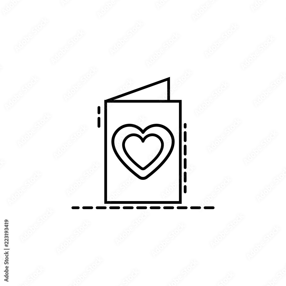 Aufkleber holiday card dusk style icon. element of birthday party in dusk style icon for mobile concept and we