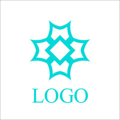 Vintage ornamental logo