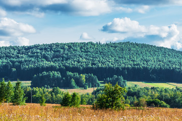 Bugotak hills. Siberia, Russia