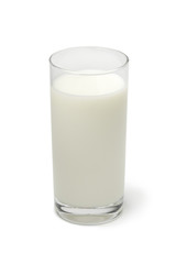 Glass of fresh buttermilk